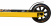 Самокат трюковый ATEOX JUMP 2020 (Черный/Желтый)