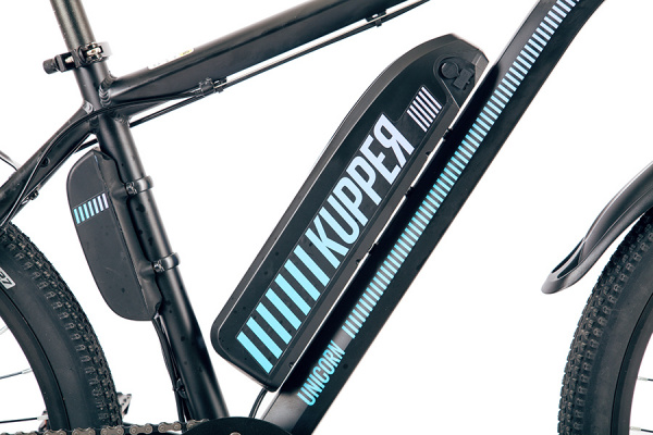 Велогибрид eltreco kupper unicorn с ручкой газа